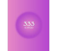 333 Aura Notebook: Angel Numbers | Composition College Ruled Paper | Cute Journal Diary For Women | Spiritual Collection | Lined Book