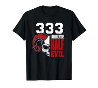 333 I Am Only The Half Devil. Camiseta