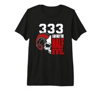 333 I Am Only The Half Devil. Camiseta Premium