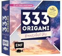 333 Origami - Beautiful Sky - Zauberschöne Papiere falten: Das Original: Mit Anleitungen, Videos und 333 feinen Papieren: Hochwertiges Origami-Papier mit 40 verschiedenen Himmelsmotiven