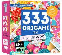 333 Origami - JAPAN Kimono - Zauberhaft asiatische Papiere falten: Das Original: Mit Anleitungen und 333 feinen Papieren: Hochwertiges Origami-Papier mit traditionellen Kimono-Mustern