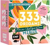 333 Origami Minis - Mein Obstgarten: Dein dekorativer Wendeblock zum kreativen Falten & Notieren (Papier: 70 g/m², 9x9 cm)
