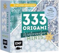 333 Origami Minis - Winterzauber: Dein dekorativer Wendeblock zum kreativen Falten & Notieren (Papier: 70 g/m², 9x9 cm)