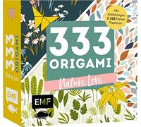 333 Origami Nature Love: Mit Anleitungen und 333 feinen Papieren - (Tapa blanda)