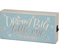 #33459 - Señal LED - Dream Big BLU 8" x 4"