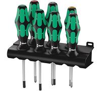 335/350/367/7 Rack Juego de destornilladores Kraftform Plus Lasertip + Bandeja, 7 piezas