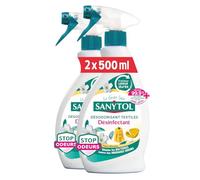 33633100 Sanytol - Desodorante de tejidos - 500ml - Pack de 2