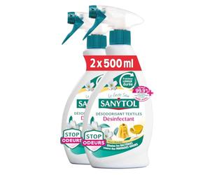 33633100 Sanytol - Desodorante de tejidos - 500ml - Pack de 2