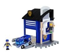 Brio Kit tren Comisaría 33813 – Motor de tracción, 5 piezas, 3+ años