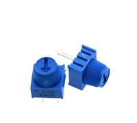 3386P-1-103 10K 1k 2k 5k 10k 20k... 0.5W, 1/2W Potenciómetro de ajuste de orificio pasante Cermet de 1 vuelta 5 piezas/lote(100K Ohm)