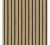 33960 - Papel Tapiz Galerie Rayas Marrón Negro Eden Wood