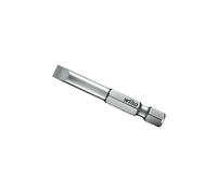 33963 Bit plano 3,5x0,6mm L. total: 70mm Fijación: 1/4" (E6,3mm) WIHA