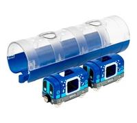 33970 Modelos a escala, Vehículo de juguete azul, 33970, Maqueta de tren y ferrocarril, Niño/niña, Plástico, 3 pieza(s), 0,3 año(s), Azul, Plata, Transparente