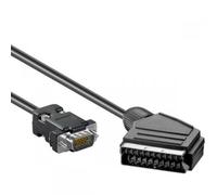 (33A) Delock Video Kabel Scart 21Pin -> Vga D-Sub15 St/S ACC NUEVO