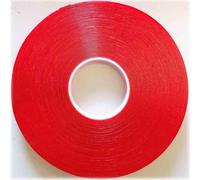 33Mts Cinta Doble Cara AFT Ultra Transparente Acrílica Rollo 19mm.