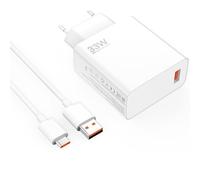 33W USB C Cargador Fuente de alimentación Cable de carga para Xiaomi Redmi 15C 14C 13C, 33W Charge para Xiaomi Redmi Note 15 5G 14 13 12 11 11S 10 10S 9T Poco C85 M7 X6 X5 M5 M4 X5 Pro X3 Pro