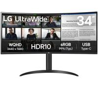 LG 34WR55QK-B pantalla para PC 86,4 cm (34") 3440 x 1440 Pixeles Wide Quad HD Negro