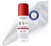 CLINICAL CONTROL antitranspirante en spray para mujer, para piel sensible, sin alcohol 125 ml