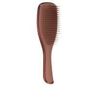 Tangle Teezer Ultimate Detangler Hairbrush - Cepillo Desenredante para Pelo Seco y Mojado - Apto para Todo Tipo de Cabello - Púas de Doble Altura, Menos Rotura y Sin Nudos - Cromado Bronce Chocolate