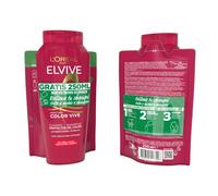 ¡34% DTO! ELVIVE Color Vive Champú + Recarga 650 ml