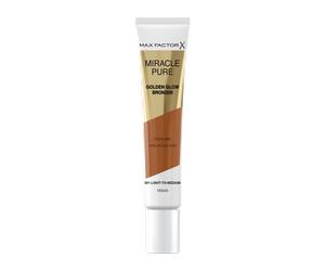 ¡34% DTO! Miracle Pure Golden Glow Bronceador 15 ml