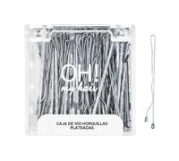 ¡34% DTO! Oh My Hair Horquillas Plateadas