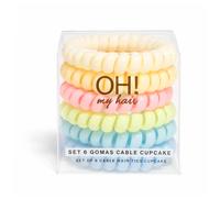 ¡34% DTO! Oh My Hair Set 6 Gomas Cable