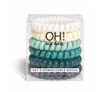 ¡34% DTO! Oh My Hair Set 6 Gomas Cable