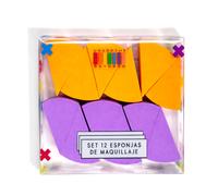 ¡34% DTO! Set 12 Esponjas de Maquillaje 23 gr