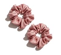 ¡34% DTO! Set 2 Scrunchies Saten