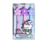 ¡34% DTO! Set 3 Bolígrafos Chi's Flowers 29 gr