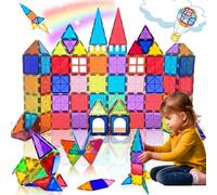 34 Piezas Bloques Magneticos Construccion Niños Bloques Magnéticos de Construcción Juego Imanes Niños construcciones Magneticas Juguetes Niños 2 3 4 5 6 Años Regalo Niña Niños 2 3 4 5 6 7 8 Años