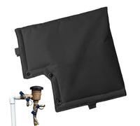 34 x 32 x 2 cm, de aislamiento impermeable, cubierta de bomba de agua al aire libre, aislamiento preventivo, cubierta de flujo trasero a prueba de congelación, cubierta de bomba de agua