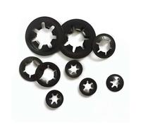 340 piezas de arandelas seguridad dientes internos liberación rápida, surtido, sujetadores, mantenimiento