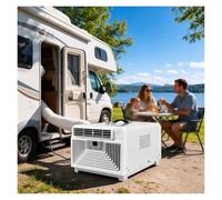 3400 BTU Frío Y Calor Aire Acondicionado Portatil Silencioso Para Coche | Aire Acondicionado Frio Calor, Con Control Remoto Pantalla Digital, Sin Drenaje, Modo Sueño Silencioso(220V)