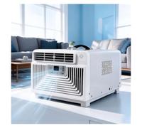 3400 BTU Frío Y Calor Aire Acondicionado Sin Unidad Exterior Para Coche | Aires Acondicionados Portatiles, Con Control Remoto Pantalla Digital, Sin Drenaje, Modo Sueño Silencioso(110V)