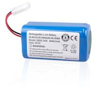 3400 mAh Batería Compatible con Xiaomi Mi G1, MJSTG1, H18650CH-4S1P, Xiaomi E12, Rowenta RS-RT900866, Rowenta Tefal Explorer Series 20 40 60, Panasonic MC-WRC53, Phicomm X3, Puppy R30/R30 Pro/R35