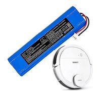 3400mAh / 48.96Wh Li-Ion Vacuum Batería de Repuesto para Ecovacs Deebot Ozmo 900, Deebot Ozmo 901, Deebot Ozmo 905, Deebot Ozmo 920, Deebot Ozmo 930, Deebot Ozmo 937 Replacement Battery