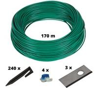 3414002 pieza y accesorio para cortacésped Kit de instalación de cable delimitador, Límites verde, Kit de instalación de cable delimitador, Einhell, FREELEXO, Negro, Verde, 170000 mm, 3,4 kg
