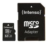 3424480 memoria flash 32 GB MicroSD UHS-I Clase 10, Tarjeta de memoria negro, 32 GB, MicroSD, Clase 10, UHS-I, Class 1 (U1), Resistente a la temperatura, Resistente a golpes, Resistente al agua, A pru