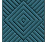 34480 - El Nuevo Libro De Diseño Papel Tapiz Geométrico Azul Galerie