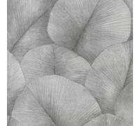 34508 - Papel Tapiz Gris Galerie De Hoja De Palma Kumano