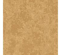 349032 - Papel Tapiz De Creación AS En Oro Con Diseño Floral Elevado De Versace