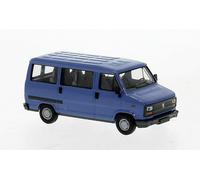 34905 Brekina Ho Peugeot j5 Fiat Ducato Autobús Color Azul Año 1982 Escala 1:87