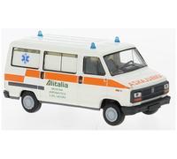 34910 Brekina HO Fiat Ducato Ambulancia Alitalia Vetrada Año 1982 Escala 1:87