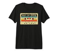 34th Birthday Best of 1992 Retro Bday Cassette Tape Vintage Camiseta Premium