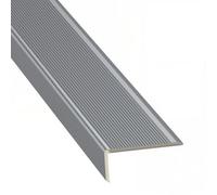 35.4" Aluminum Stair Nosing Edge Protector - Anti-Slip L-Shape Step Edge Trim - Metal Stair Treads for Indoor Outdoor, Decorative Stair Edging, Easy-to-Install(5x2x90cm(1.97x0.79x35.4in))
