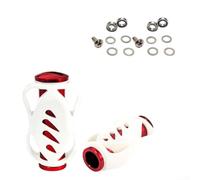 35.4mm CNC aluminio carrete mango perilla 5.2g luz (rojo 2set)