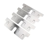 35-70 cm de acero inoxidable estufa de acero inoxidable aperturas, tapa, resistente al calor ajustable para la cocina agujeros guardianes con diseño minimalista, para plata de cocina, fácil de limpiar