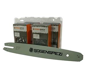 35 cm barra guía Drive 1,1 mm 3/8 "PM 4 semi cincel Cadenas encaja Stihl MSE 141